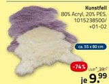 Kunstfell im ROLLER Prospekt Kunstfell von im aktuellen ROLLER Prospekt für 9,99 €