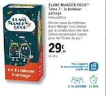 Blanc manger coco tome 7 : Le bonheur partagé - Hiboutatilus dans le catalogue E.Leclerc