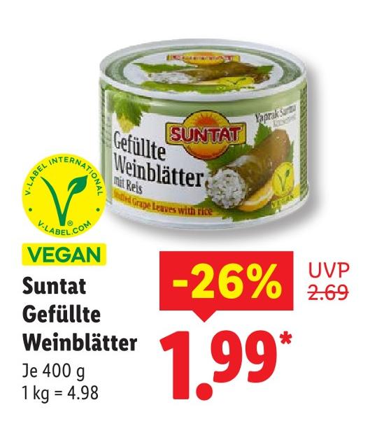 Gefüllte Weinblätter