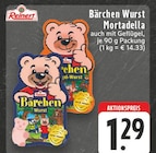 EDEKA Altena - Bärchen Wurst Mortadella Angebot im Prospekt Bärchen Wurst Mortadella bei EDEKA im Altena Prospekt für 1,29 €
