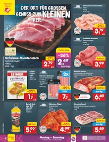 Schweinefleisch im aktuellen Netto Marken-Discount Prospekt (Salzgitter) Schweinefleisch im Netto Marken-Discount Prospekt "Aktuelle Angebote" mit 54 Seiten (Salzgitter)