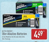 30er-Alkaline-Batterien AA LR6 Angebote von Activ Energy bei ALDI Nord Wolfsburg für 4,49 €