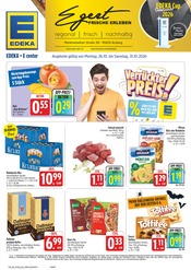 EDEKA Supermarkt Prospekt der aktuellen Woche mit 42 Seiten, gültig von 26.10.2026 bis 31.10.2026, in Thiersheim und Umgebung Aktueller EDEKA Supermarkt Prospekt in Thiersheim und Umgebung, "Wir lieben Lebensmittel!" mit 42 Seiten, 26.10.2026 - 31.10.2026