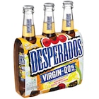 Bière aromatisée sans alcool - DESPERADOS VIRGIN - Carrefour à Argenteuil Bière aromatisée sans alcool - DESPERADOS VIRGIN en promo chez Carrefour Argenteuil à 4,09 €
