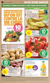 Promos Fruits Et Légumes dans le catalogue "50% REMBOURSÉS EN BONS D'ACHAT SUR TOUT LE RAYON ENTRETIEN" de Intermarché à la page 4
