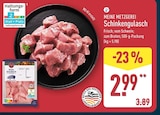 Schinkengulasch Angebote von Meine Metzgerei bei ALDI Nord Hilden für 2,99 €