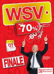 Aktueller Möbelzentrum Pforzheim Möbel & Einrichtung Prospekt in Pforzheim und Umgebung, "WSV Finale" mit 20 Seiten, 24.01.2026 - 07.02.2026
