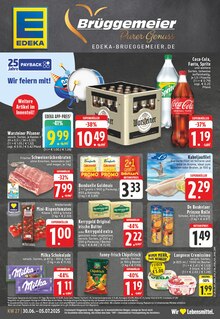 EDEKA Prospekt der Woche "Aktuelle Angebote" Seite 1, 30.06.2025 bis 05.07.2025 für Kevelaer Aktueller EDEKA Prospekt "Aktuelle Angebote" Seite 1 von 24 Seiten für Kevelaer