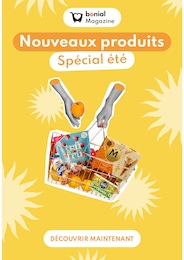 Catalogue Autres Magasins de Magazine à Chaingy Prospectus Magazine à Chaingy, "Nouveaux produits : Spécial été", 1 page, 07/07/2025 - 31/08/2025