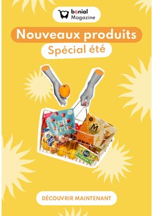 Prospectus Magazine en cours, "Nouveaux produits : Spécial été", page 1 sur 1