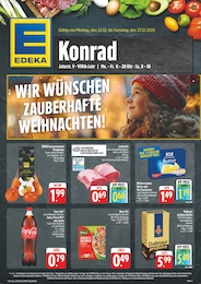 EDEKA Prospekt: "Wir lieben Lebensmittel!", 8 Seiten, 22.12.2025 - 27.12.2025