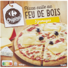 Pizza cuite au feu de bois surgelée - CARREFOUR ORIGINAL en promo chez Carrefour Market Levallois-Perret à 2,59 €