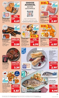 Schweinefilet im aktuellen Kaufland Prospekt (Bochum) Schweinefilet im Kaufland Prospekt "KNĂśLLER" mit 60 Seiten (Bochum)