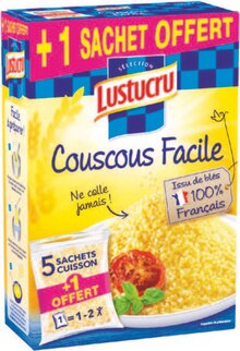 Intermarché Arcueil - Semoule de couscous facile sachet Promo Semoule de couscous facile sachet dans le catalogue Intermarché "La rentrée promotion 2019" à Arcueil