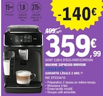 Machine Expresso Broyeur - PHILIPS - E.Leclerc à Le Havre Machine Expresso Broyeur - PHILIPS en promo chez E.Leclerc Le Havre à 359,99 €