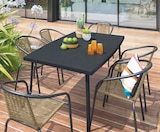 Mr. Bricolage Saint-Pantaléon - Promo Ensemble repas : table Pop et 6 fauteuils Bistrot Promo Ensemble repas : table Pop et 6 fauteuils Bistrot à 199,00 € dans le catalogue Mr. Bricolage à Saint-Pantaléon