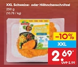 Aktuelles XXL Schweine- oder Hähnchenschnitzel Angebot bei Netto Marken-Discount in Hannover ab 2,69 €