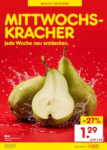 Birnen im aktuellen Netto Marken-Discount Prospekt (Hannover) Birnen im Netto Marken-Discount Prospekt "Aktuelle Angebote" mit 70 Seiten (Hannover)