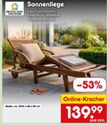Sonnenliege bei Netto Marken-Discount im Prospekt "" für 139,99 €