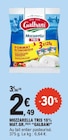 Mozzarella Tris 18% Mat. Gr. - GALBANI à 2,49 € dans le catalogue E.Leclerc