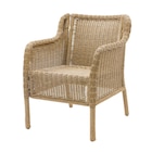 Armlehnstuhl/außen Kunstrattan/braun Angebote von ULVEVÄR bei IKEA Remscheid für 159,00 €