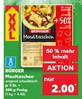 Maultaschen von BÜRGER im aktuellen Kaufland Prospekt für 2,00 €