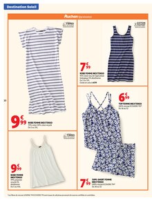 Promotion Jupe Femme dans le prospectus Auchan Hypermarché, valable du 16/06/2026 au 28/06/2026 Promo Jupe Femme dans le catalogue Auchan Hypermarché du moment à la page 10