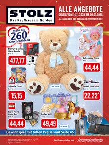 Kaufhaus Stolz Prospekt STOLZ. Das Kaufhaus im Norden. mit 48 Seiten