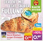 Saure Drachenzungen Croissant im Angebot bei Netto Marken-Discount in Dessau-Roßlau Saure Drachenzungen Croissant Angebote von hitschies bei Netto Marken-Discount Dessau-Roßlau für 0,89 €