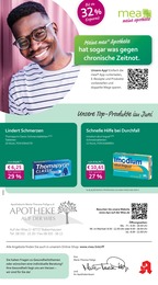 Aktueller mea - meine apotheke Apotheken Prospekt für Babenhausen: Unsere Juni-Angebote mit 4} Seiten, 01.06.2025 - 30.06.2025