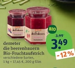 die beerenbauern Bio-Fruchtaufstrich von demeter im aktuellen tegut Prospekt für 3,49 €