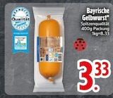 Bayrische Gelbwurst im EDEKA Prospekt Bayrische Gelbwurst im aktuellen EDEKA Prospekt für 3,33 €