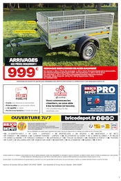 Remorque Angebote im Prospekt "PRIX DÉPÔT" von Brico Dépôt auf Seite 20