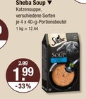 Soup im Angebot bei V-Markt in Kempten Soup Angebote von Sheba bei V-Markt Kempten für 1,99 €