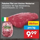 Falsches Filet vom Irischen Weiderind von  im aktuellen Netto Marken-Discount Prospekt für 9,99 €