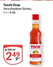 Sirup Mango Angebote von Toschi bei GLOBUS Gera für 2,49 €