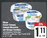 Aktuelles Frischer Schmand Angebot bei E center in Jena ab 1,11 €