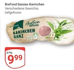 Ganzes Kaninchen im Angebot bei GLOBUS in Halle Ganzes Kaninchen Angebote von BreFood bei GLOBUS Halle für 9,99 €