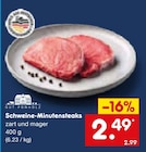 Schweine-Minutensteaks Angebote von GUT PONHOLZ bei Netto Marken-Discount Leonberg für 2,49 €