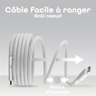 Câble USB-C vers USB-C gaine magnétique - T'NB en promo chez Monoprix Margaret pn Câble USB-C vers USB-C gaine magnétique - T'NB dans le catalogue Monoprix Margaret pn