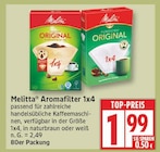Aromafilter 1x4 von Melitta im aktuellen EDEKA Prospekt