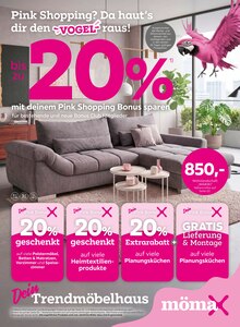 Sitzmöbel im aktuellen mömax Prospekt (Hannover) Sitzmöbel im mömax Prospekt "Pink Shopping? Da haut‘s dir den Vogel raus!" mit 16 Seiten (Hannover)