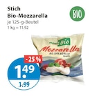 Bio-Mozzarella von Stich im aktuellen V-Markt Prospekt für 1,49 €