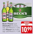 Pilsener Angebote von Beck's bei EDEKA Pforzheim für 10,99 €