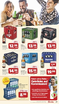 Mineralwasser Angebot im famila Nordwest Prospekt, gültig von 23.03.2026 bis 28.03.2026 Mineralwasser Angebot im aktuellen famila Nordwest Prospekt auf Seite 21