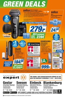 Kühlschrank im expert Prospekt "Top Angebote" mit 12 Seiten (Goslar)