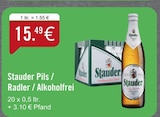 Pils / Radler / Alkoholfrei Angebote von Stauder bei Raiffeisen Hohe Mark Hamaland eG Borken für 15,49 €