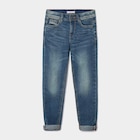 Promo Jeans slim stretch Creeks denim double stone garçon à 17,99 € dans le catalogue La Halle à Vichy