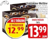 Weißbier im Angebot bei EDEKA in Königsbrunn Weißbier Angebote von Franziskaner bei EDEKA Königsbrunn für 12,99 €