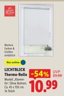 Thermo-Rollo im Angebot bei Lidl in Bensheim Thermo-Rollo Angebote von LICHTBLICK bei Lidl Bensheim für 10,99 €